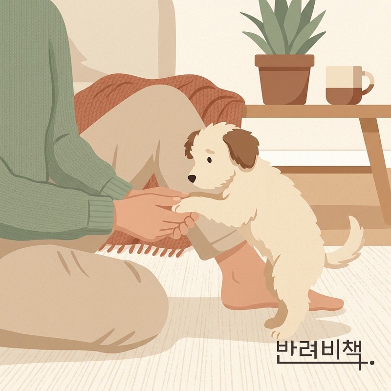 강아지가 발 만지는 걸 싫어하는 이유 — 강아지발샴푸 선택 기준까지