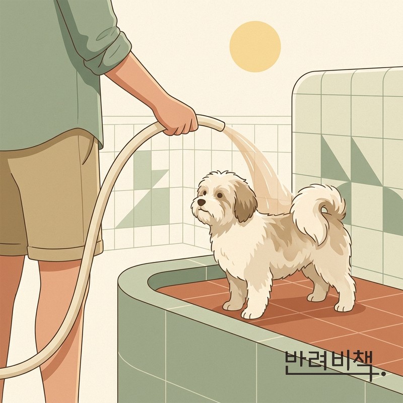 무인애견목욕 이용 후 귀 관리법 — 여름철 강아지 귓병 예방 체크리스트