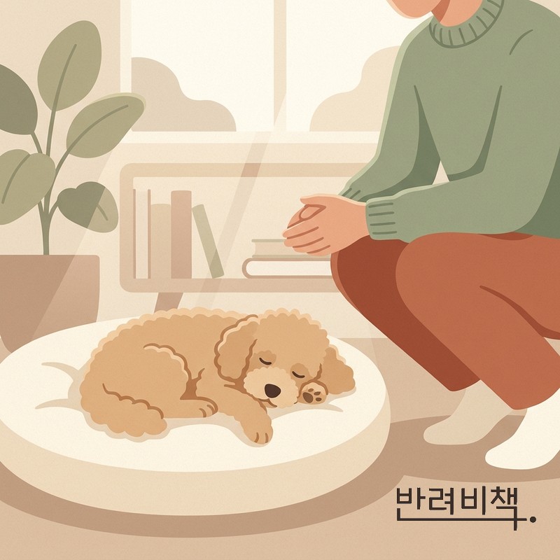 강아지 발바닥 벗겨짐 신호 — 잠자는 자세와 발 반응으로 먼저 알아채는 법