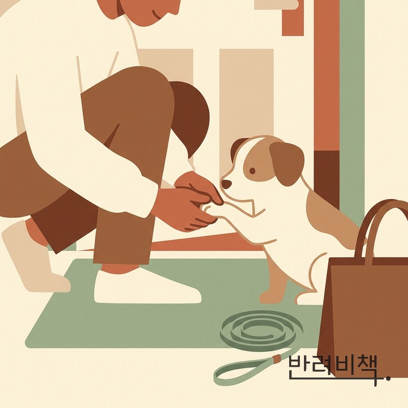 강아지 지간염 한 달 관리 타임라인 — 발견부터 판별, 루틴 정착, 경과까지